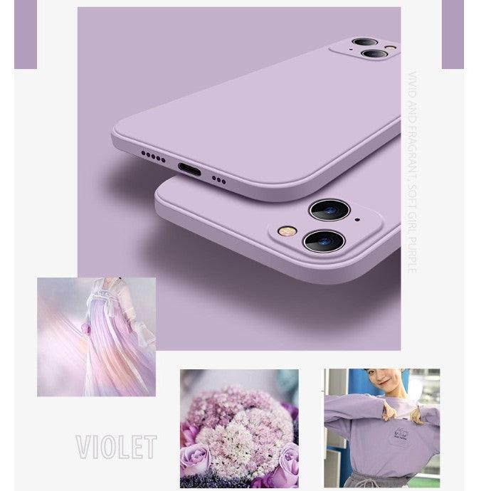 Husa New Purple Silicon Interior Microfibra Apple iPhone 14 Plus - StarMobile.ro - Modă pentru telefon