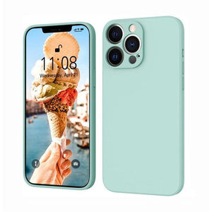 Husa Silicon Sea Blue Protectie Camera Apple iPhone 14 Plus - StarMobile.ro - Modă pentru telefon