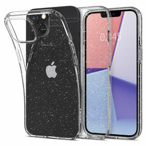 Husa Spigen Liquid Crystal Glitter, Crystal Quartz Apple iPhone 13 - StarMobile.ro - Modă pentru telefon