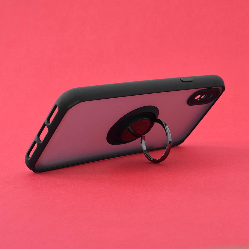 Techsuit Glinth Black Apple iPhone Xr - StarMobile.ro - Modă pentru telefon